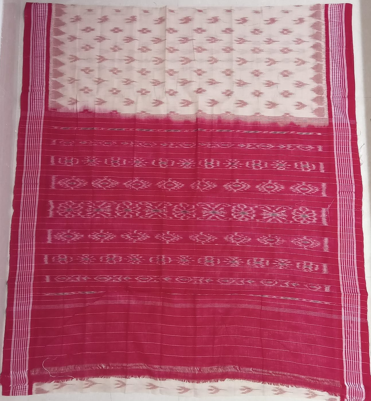 Odisha Handloom Sambalpuri bargarh style ethnic wear beautiful cotton saree