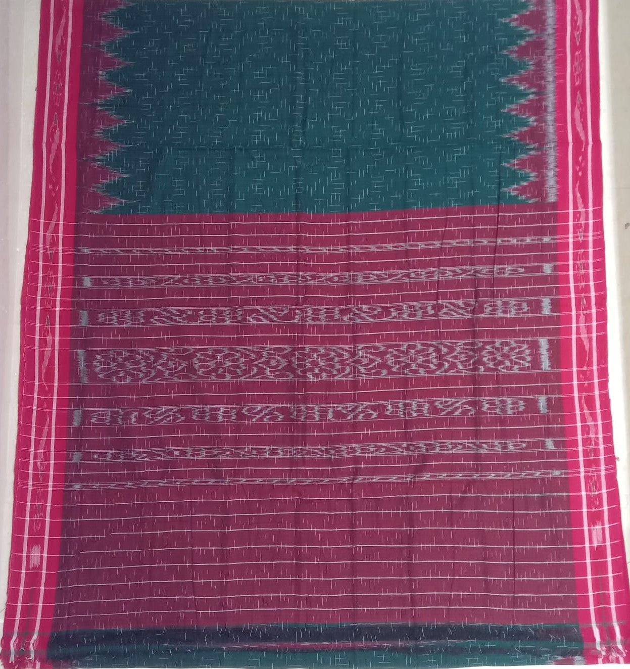 Odisha Handloom Maniabandha Pure Cotton Jharana Saree for women