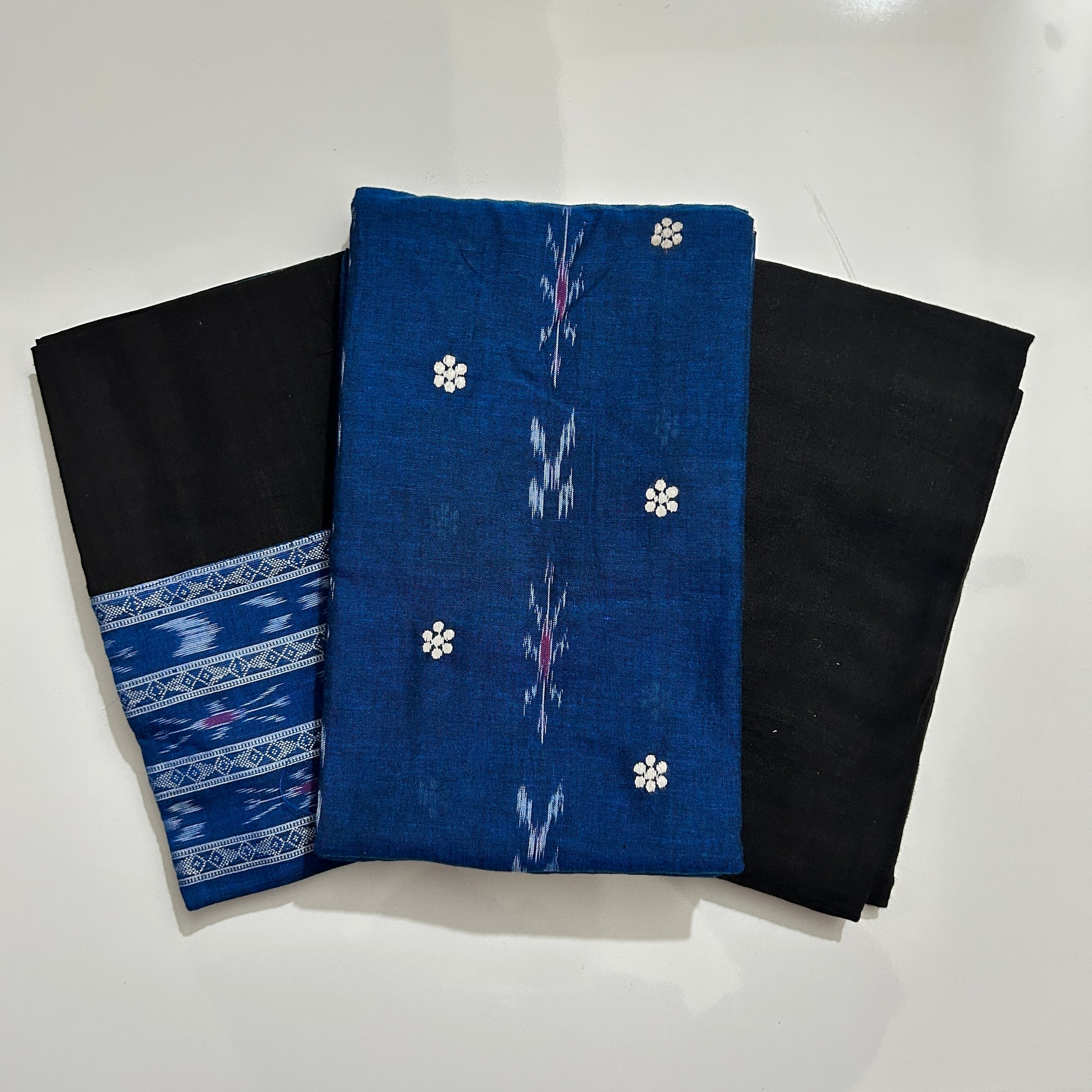 orissa cotton dress materials Chakra bandha Design Sambalpuri cotton dress material set
