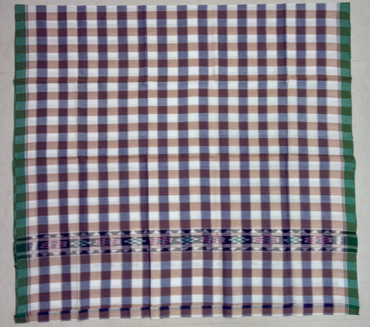 Odisha Handloom Cotton Nuapatna Modern design Towel or Gamucha