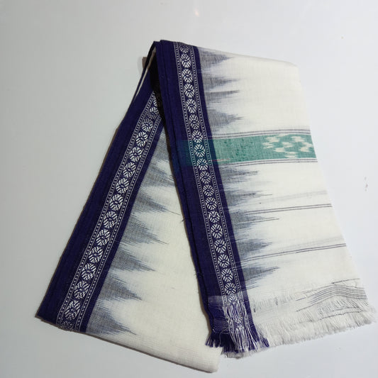 Odisha Handloom Cotton Nuapatna sambalpuri style design gamcha towel for men