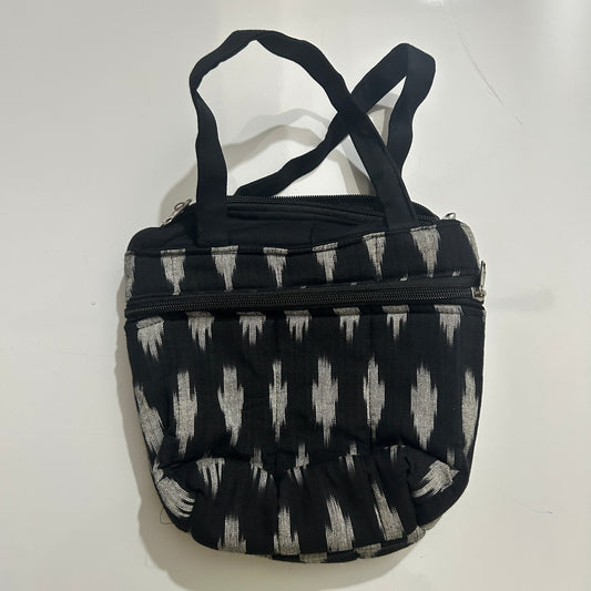 Odisha handloom ikat design new style pure cotton hand bag for girl