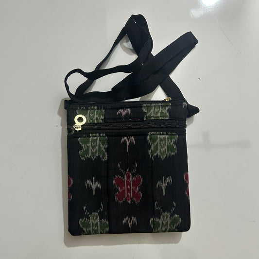 Odisha handloom Ikat bandha work sambalpuri travel soulder bag for ladies
