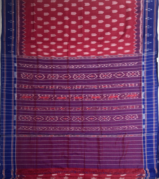 Odisha Handloom Nuapatna Pure Cotton Bandha New Design Saree for regular casual use
