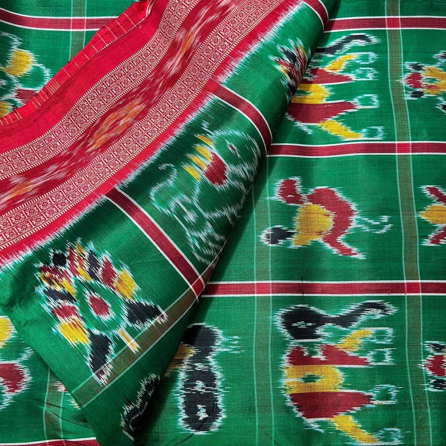 Odisha Handloom Nuapatna Nabakothi Khandua Silk Saree | Best Price