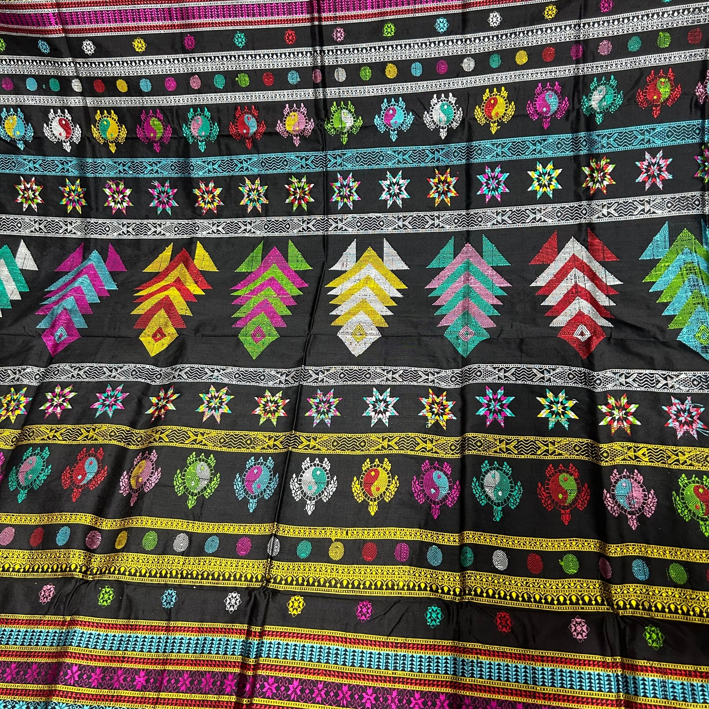 Buy Odisha Handloom Sambalpuri Bomkai Fish motifs design Pure Traditional Silk Saree