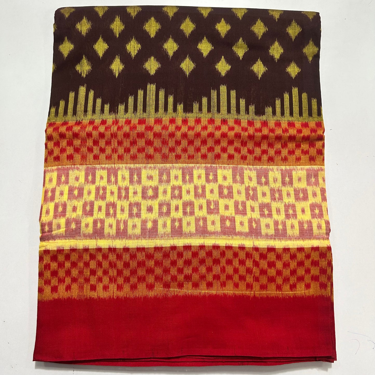 Odisha handloom Sambalpuri Sustainable Style Pure Cotton Saree