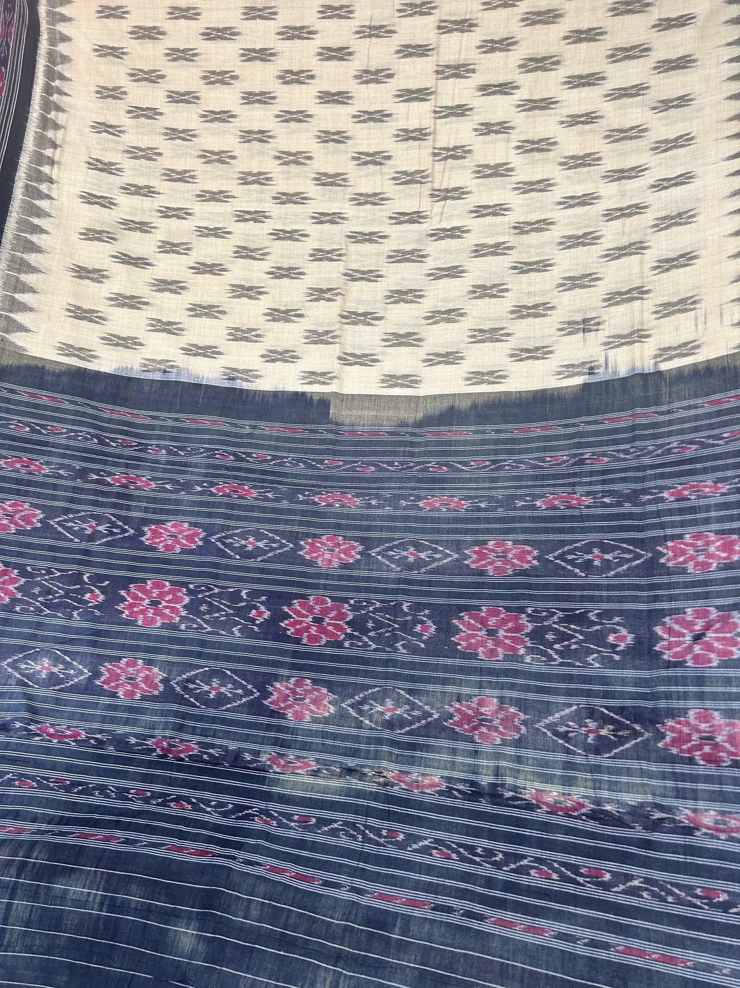 Odisha Nuapatna Weaver's design | Body bandha Cotton handloom Saree for women