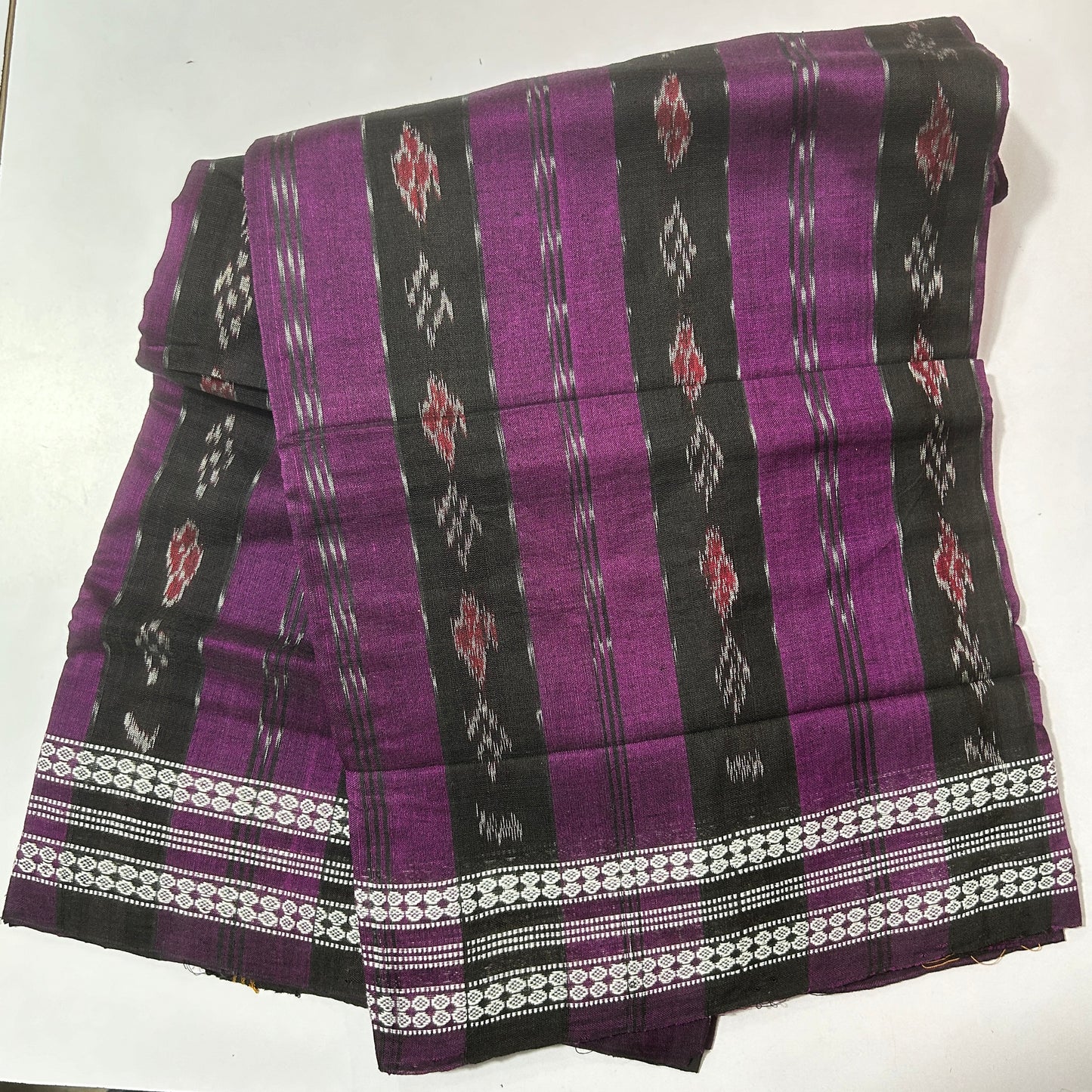 Odisha Handloom Sambalpuri Bomkai embroidery Design cotton sarees