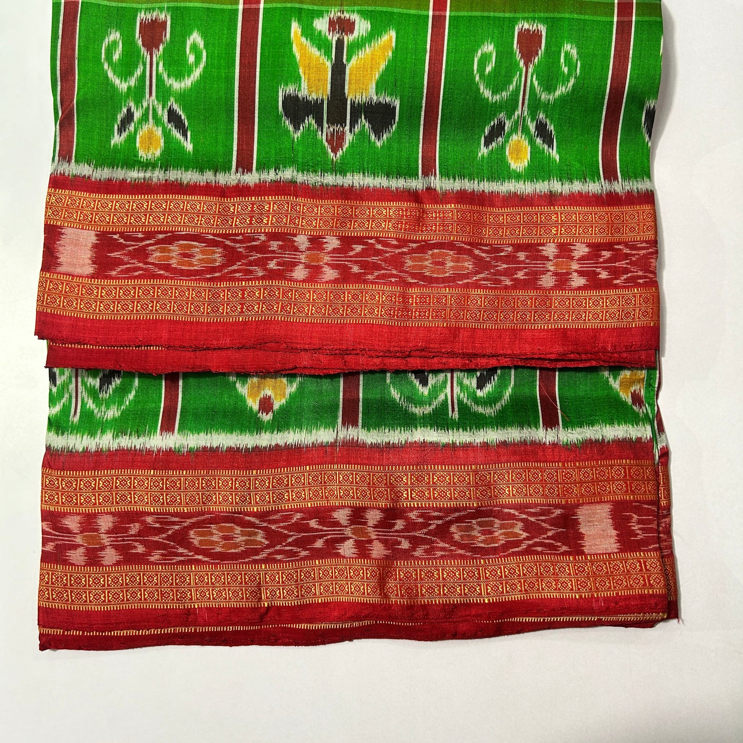 Buy Odisha handloom pure Khandua Nabakothi silk saree for women from Nuapatna weavers