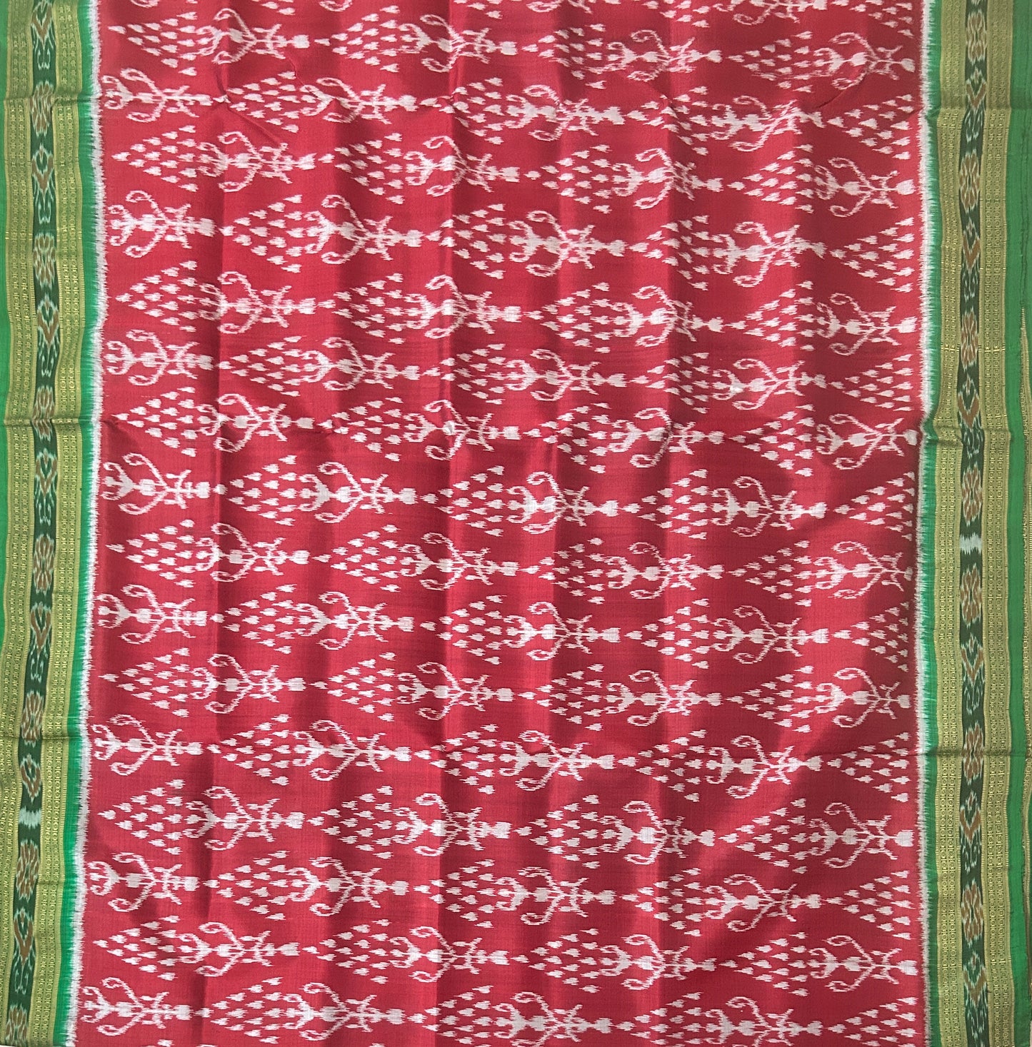 Odisha Handloom Nuapatna Khandua Ikkat Silk Saree for Wedding Gift