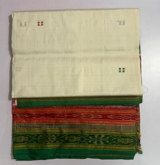 Shop latest collection of handloom nuapatna ikat bandha silk saree from nuapatna