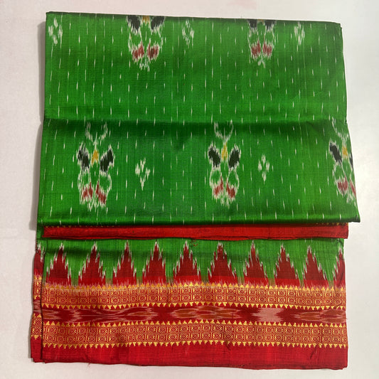 Odisha Handloom Ikat nuapatna khandua Patu silk saree for wedding function