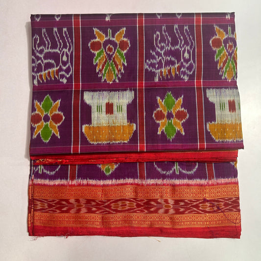 Odisha Silk Saree | Pure Handloom Ikat nabakothi khandua new motifs design sari