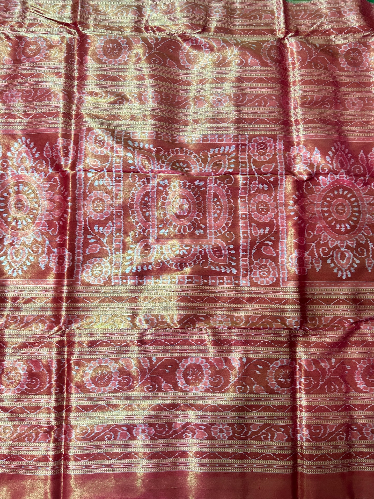 Odisha Handloom Sambalpuri Tissue Saree for Wedding Party | Shop Unique Collection