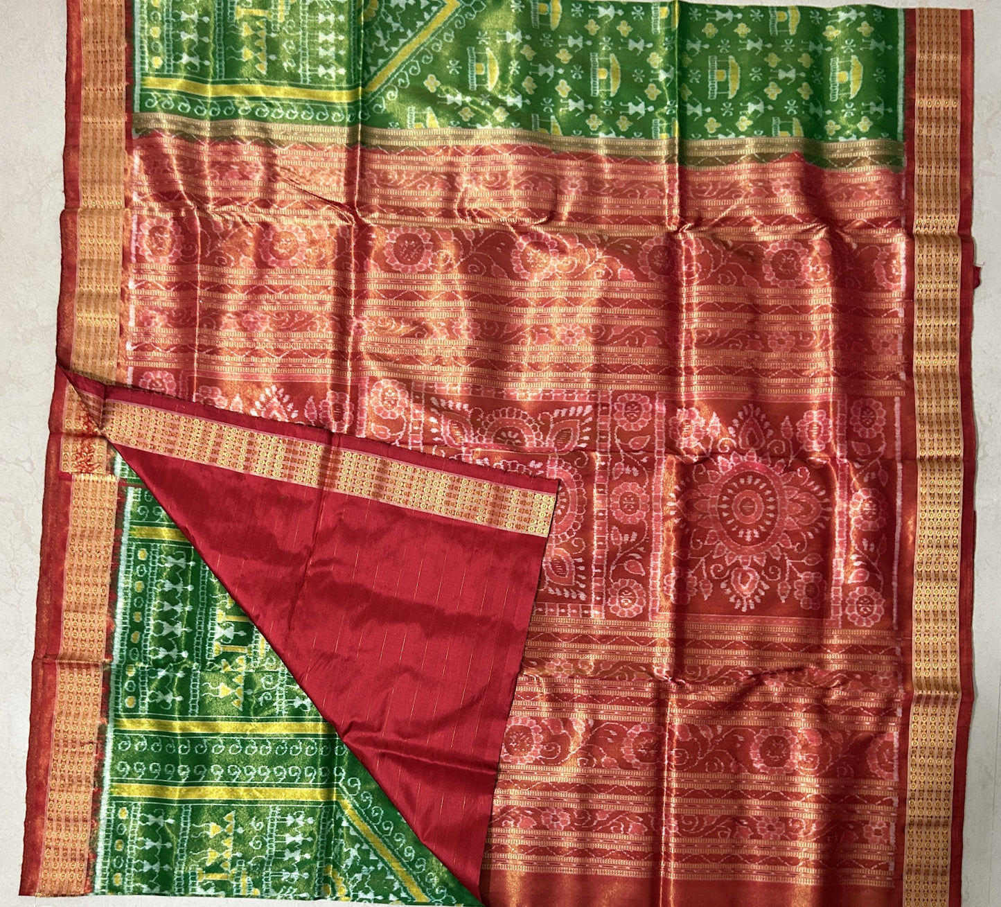 Odisha Handloom Sambalpuri Tissue Saree for Wedding Party | Shop Unique Collection