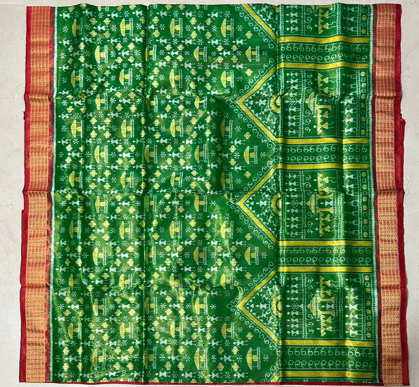 Odisha Handloom Sambalpuri Tissue Saree for Wedding Party | Shop Unique Collection