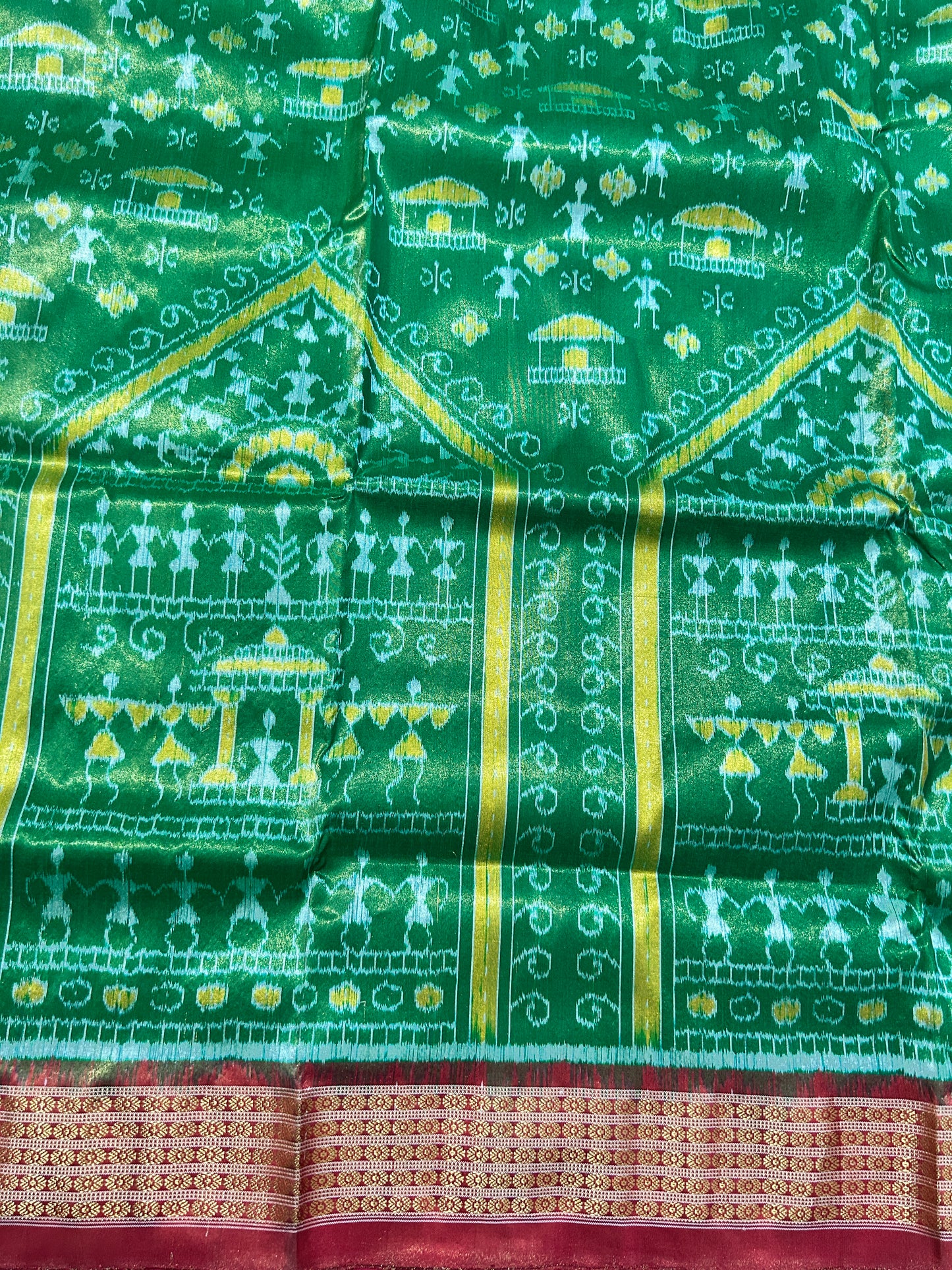 Odisha Handloom Sambalpuri Tissue Saree for Wedding Party | Shop Unique Collection