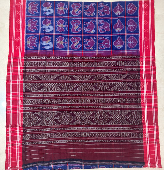 Odisha Handloom Nuapatna Ikkat nabakothi cotton sarees