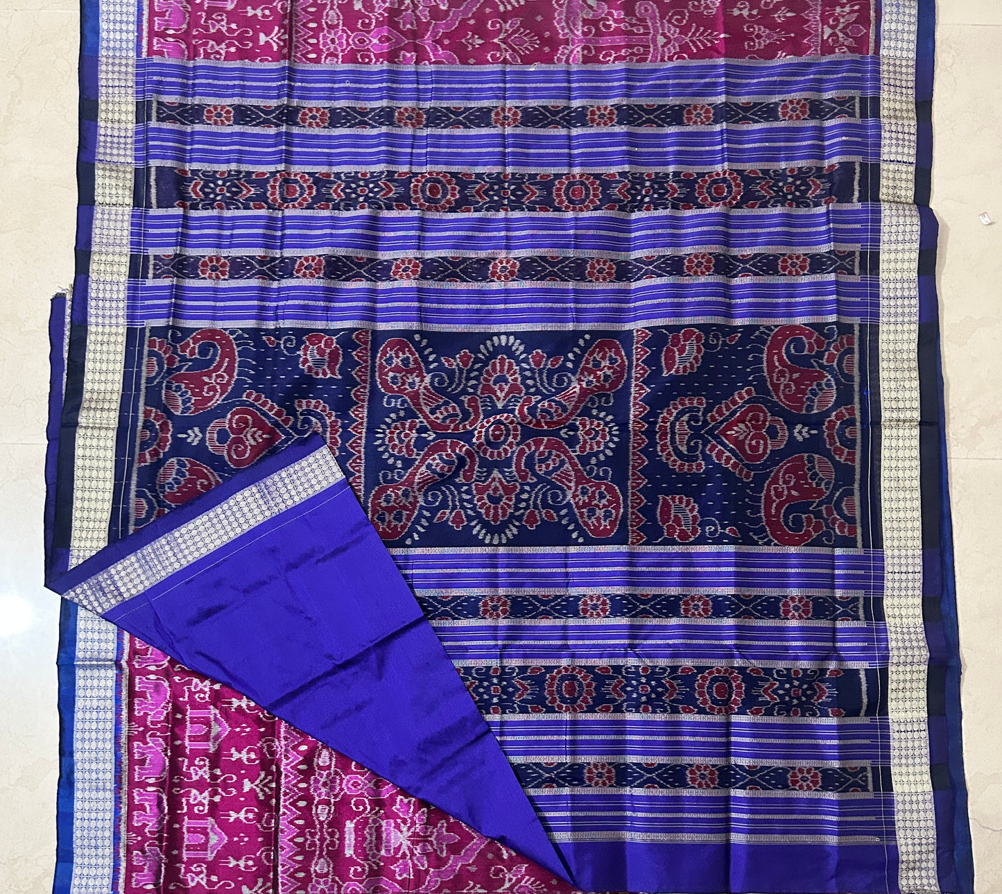 Shop Original Sambalpuri Odisha Handloom Silk Saree at affordable prices