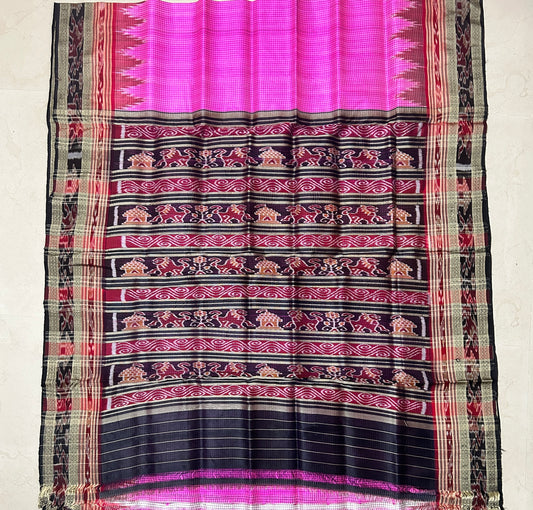 Shop odisha handloom maniabandha silk pure weave saree for women as gift