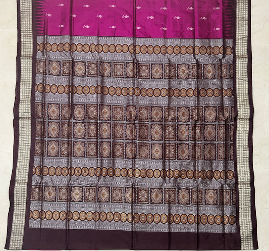 Buy Pure Handloom Weave authentic Odisha Sambalpuri Handloom Silk Saree