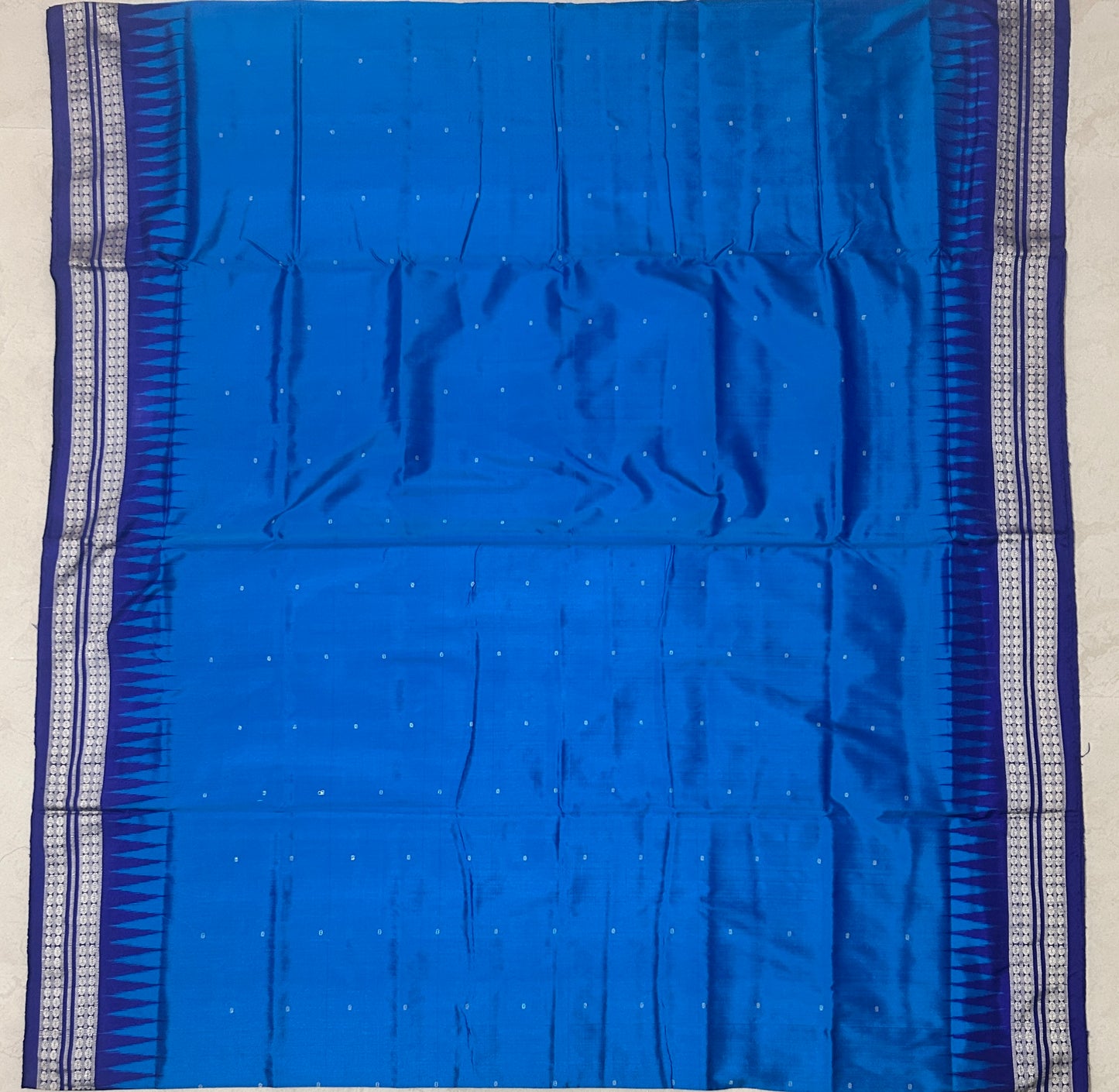 Odisha Handloom Sambalpuri Bomkai Silk Saree with Blouse Piece For Wedding