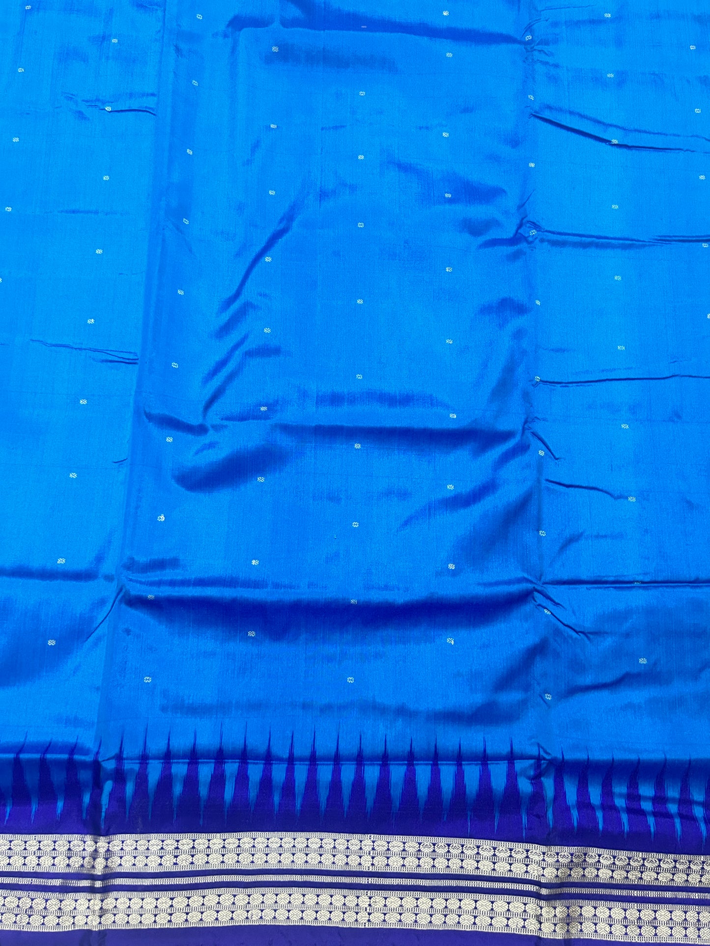 Odisha Handloom Sambalpuri Bomkai Silk Saree with Blouse Piece For Wedding