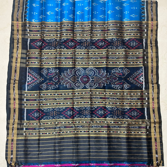 Odisha Handloom Ikat Silk Khandua new Motif traditional nuapatna saree