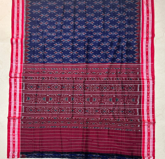 Buy Maniabandha Pure odisha handloom cotton bandha cotton saree for women