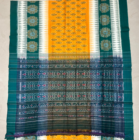 Maniabandha Saree : Ikat Cotton World Famous bandha saree from Odisha handloom