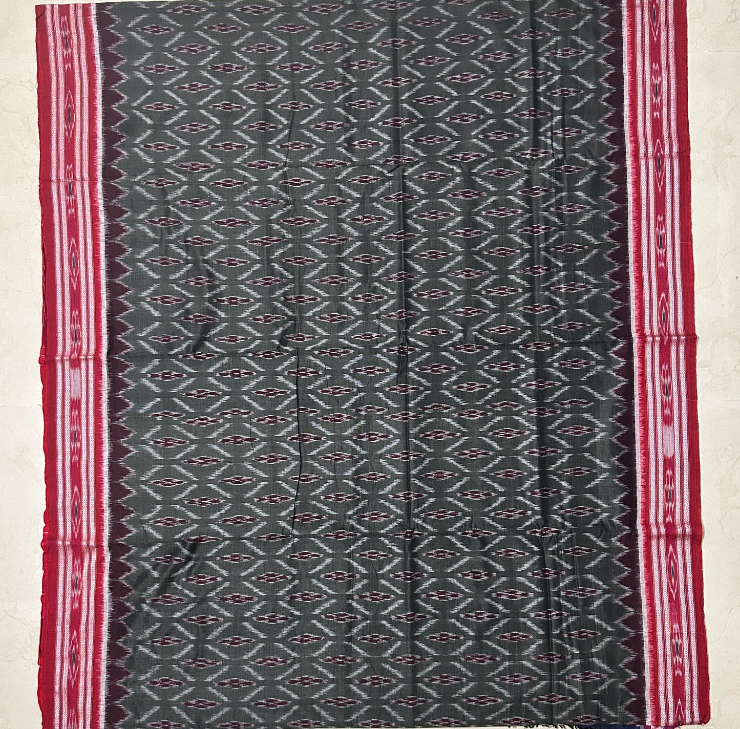 Maniabandha Cotton Bandha Saree Made by Odisha handloom Collection for Puja Shopping