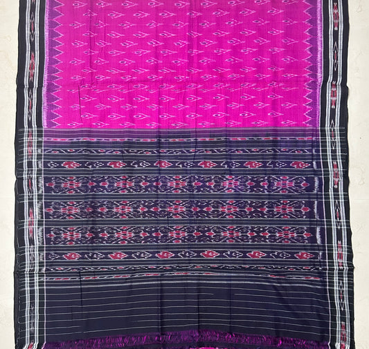 Odisha handloom pure cotton nuapatna bandha saree for gift to mother