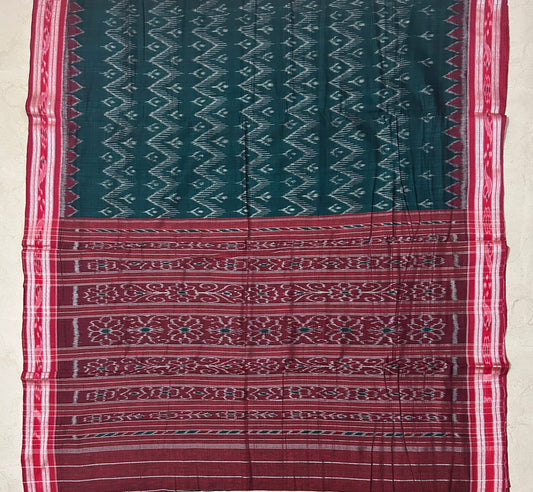 Odisha Handloom Pure cotton maniabandha cotton saree for marriage gift