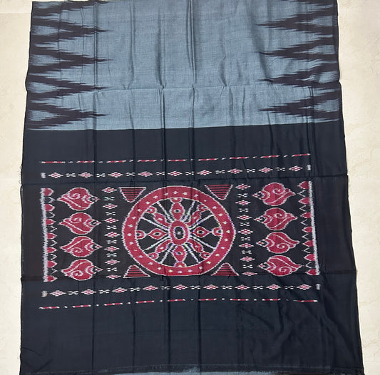 Odisha Check Handloom Kargil design Jemadeipur Nuapatna Cotton Saree