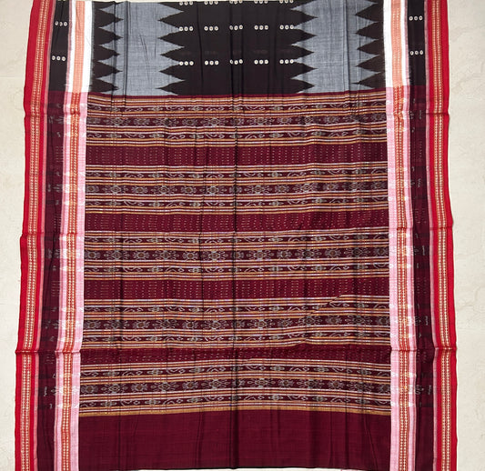 Odisha Handloom pure bomkai cotton saree for wedding shopping