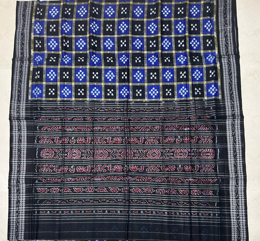 Odisha Handloom Sambalpuri Pasapalli design Pure Cotton Saree