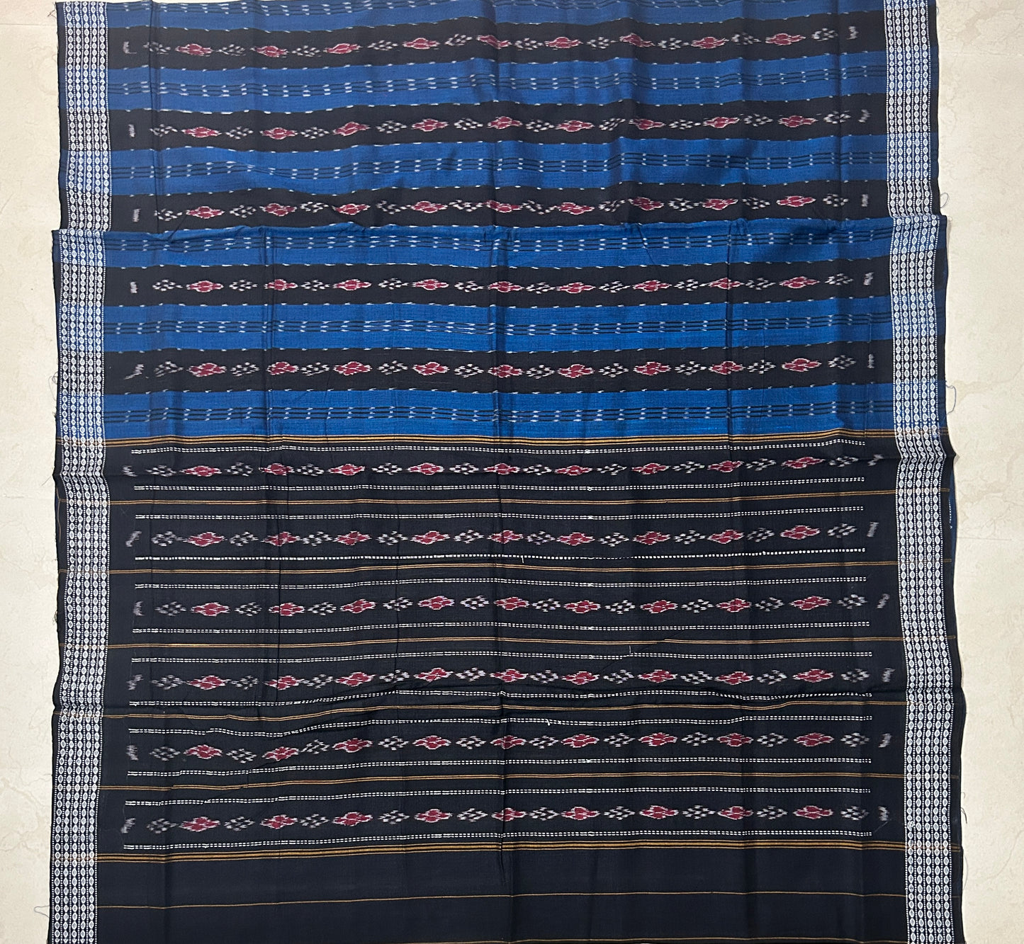 Beautiful Bomkai Cotton Odisha Handloom Saree from Sonepur