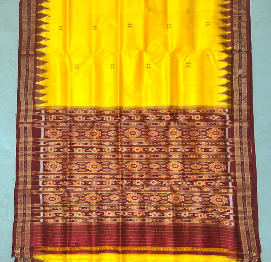 Buy Odisha handloom nuapatna authentic pure khandua silk saree at best price