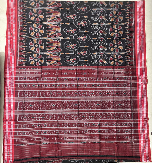 Odisha Handloom Nuapatna Ikat Pure Cotton New design Saree from WIde Collection