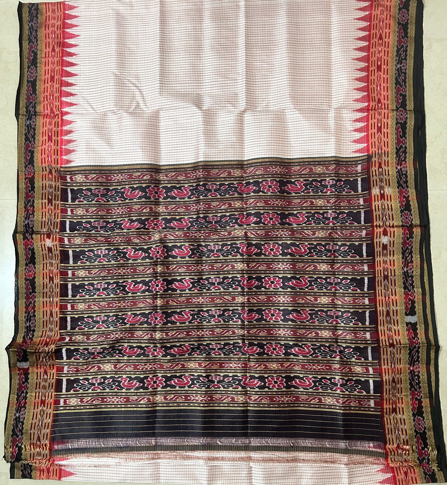 Odisha Handloom khandua nuapatna special design silk saree for wedding