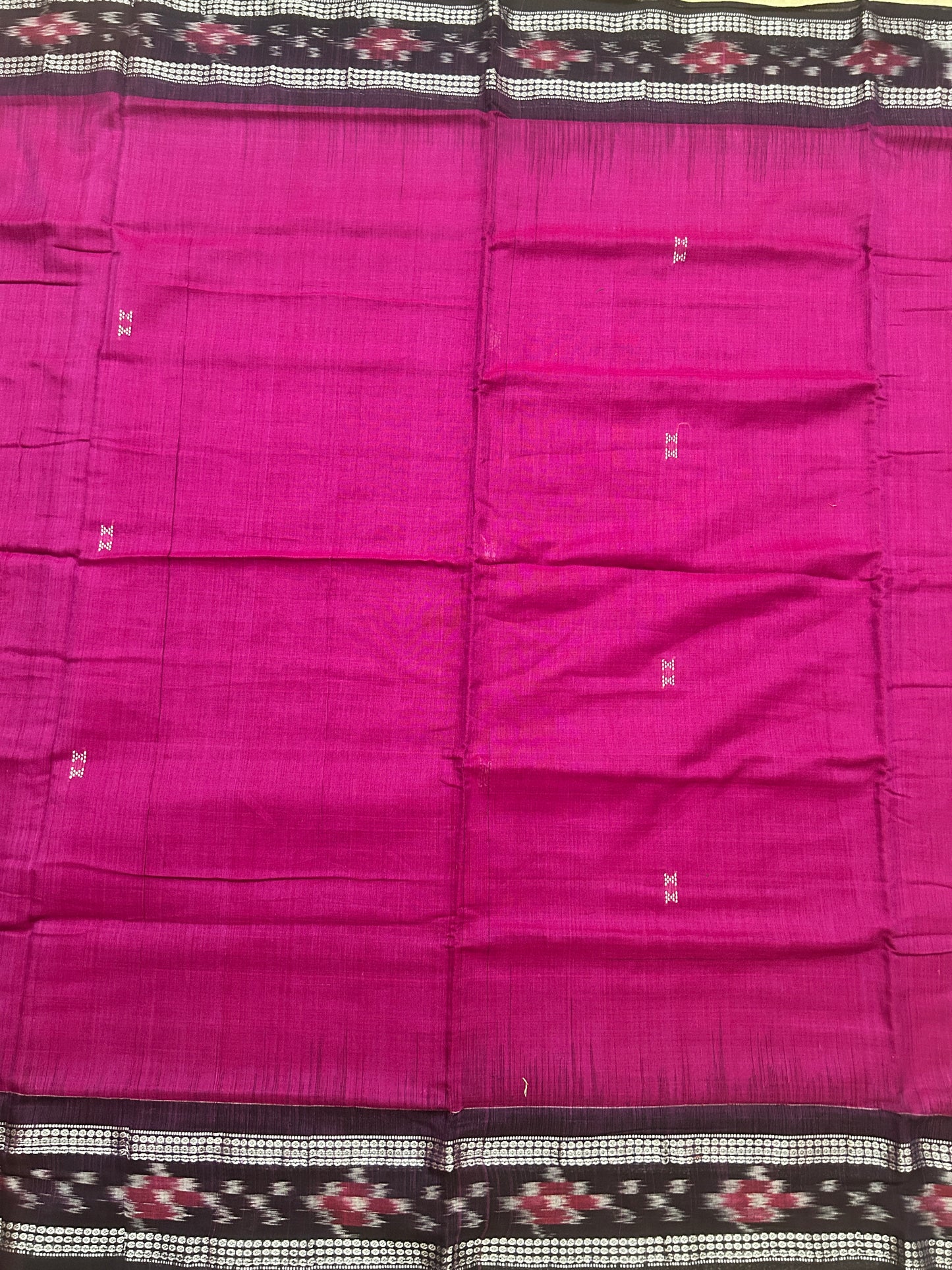 Odisha Handloom handwoven bandha plain cotton maniabandha saree for Mother