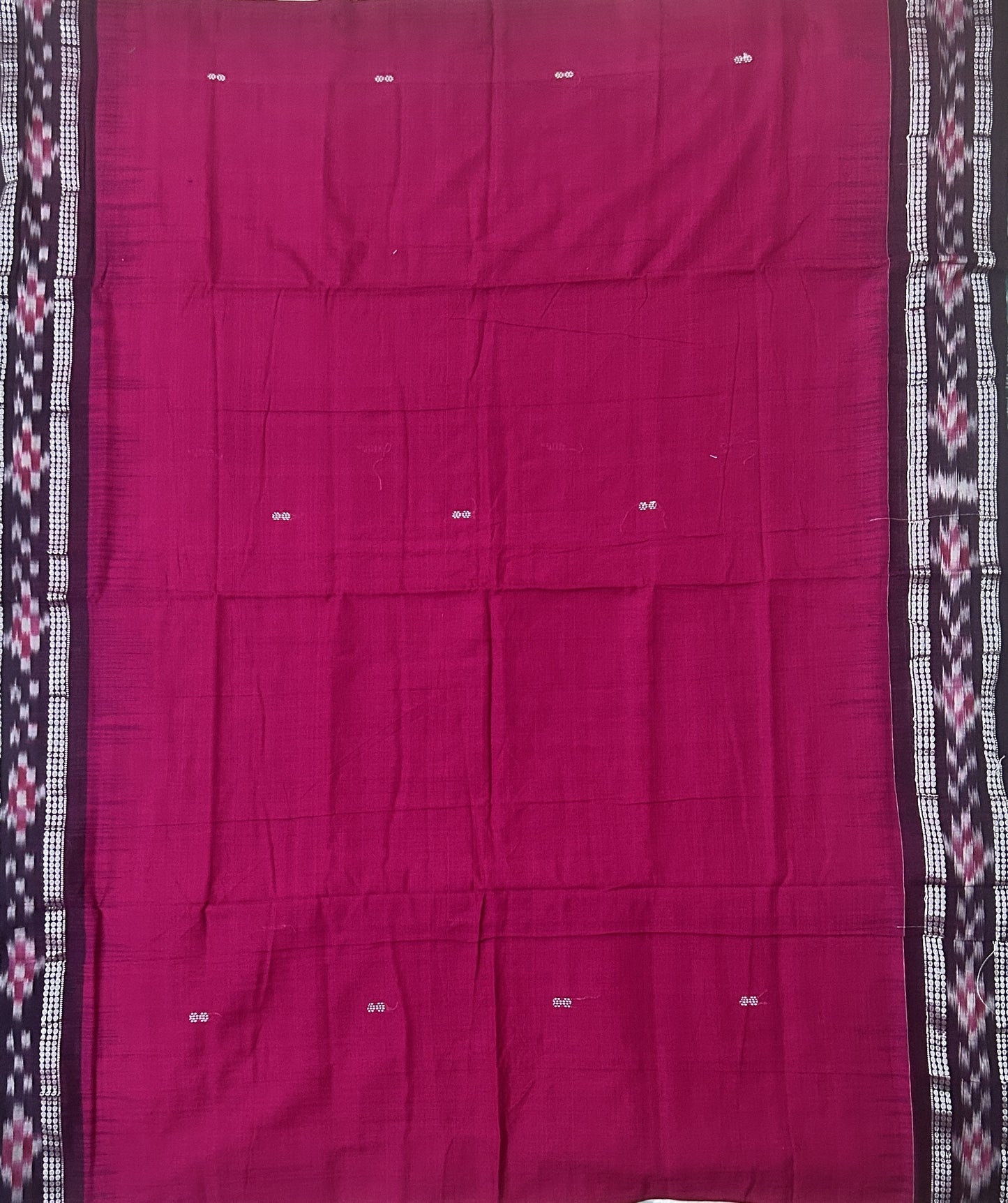 Odisha Handloom Pasapalli Border Sambalpuri Ikkat cotton saree