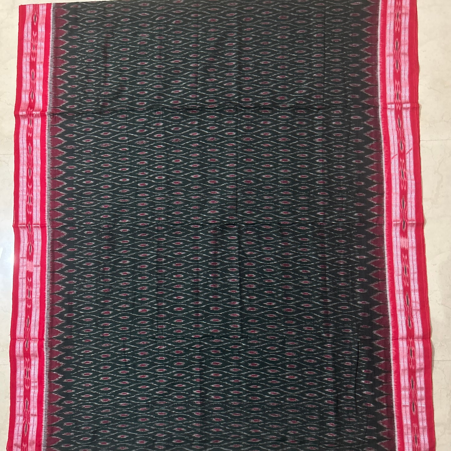 Odisha handloom Bomkai Design Sonepuri Cotton Sambalpuri Saree