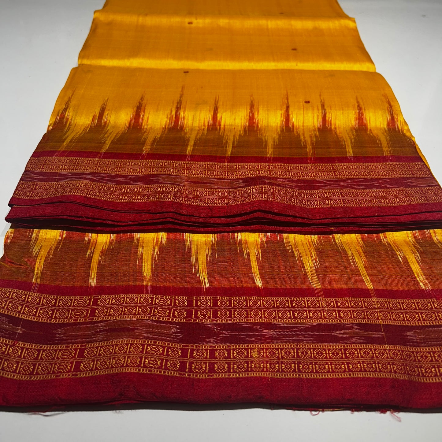 Odisha Nuapatna Pure mulberry Handloom Silk Saree for Women for Party wear
