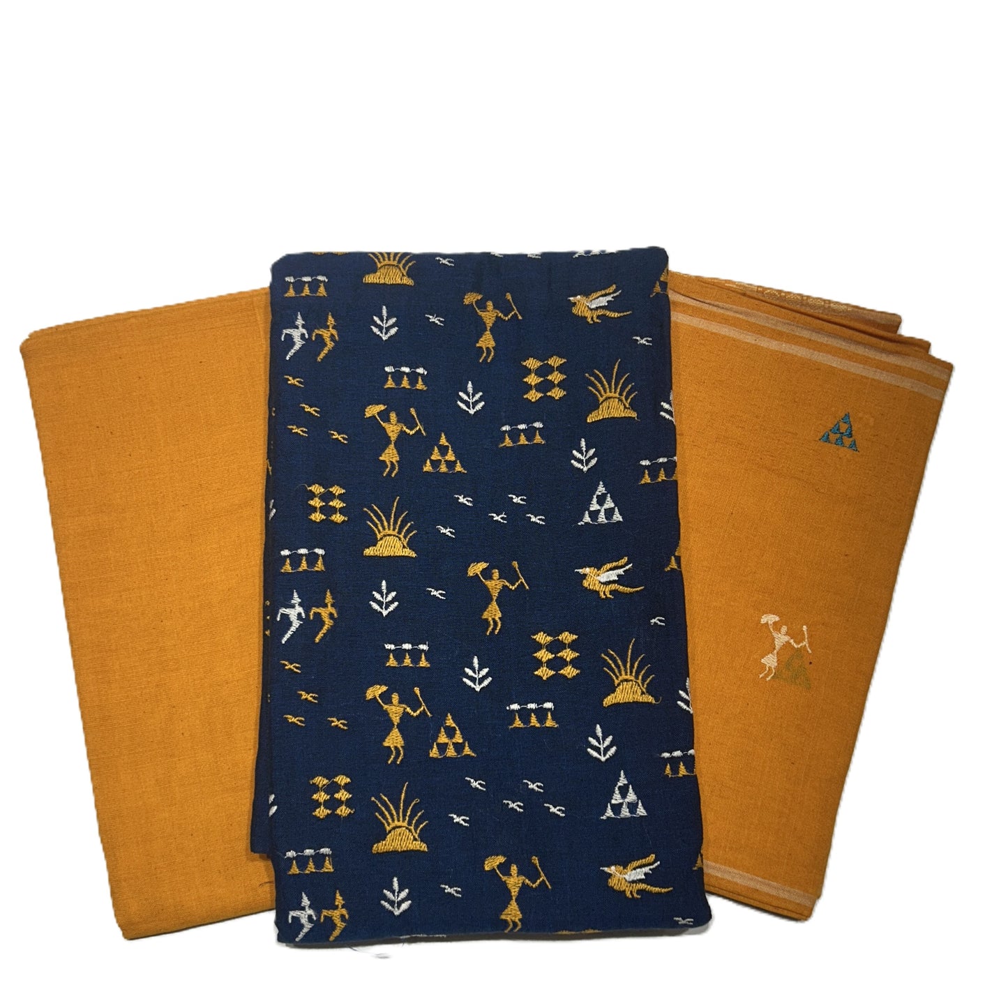 Odisha Ikat Handloom Sambalpuri Pure Cotton Unstitched dress material set for Birthday Gift