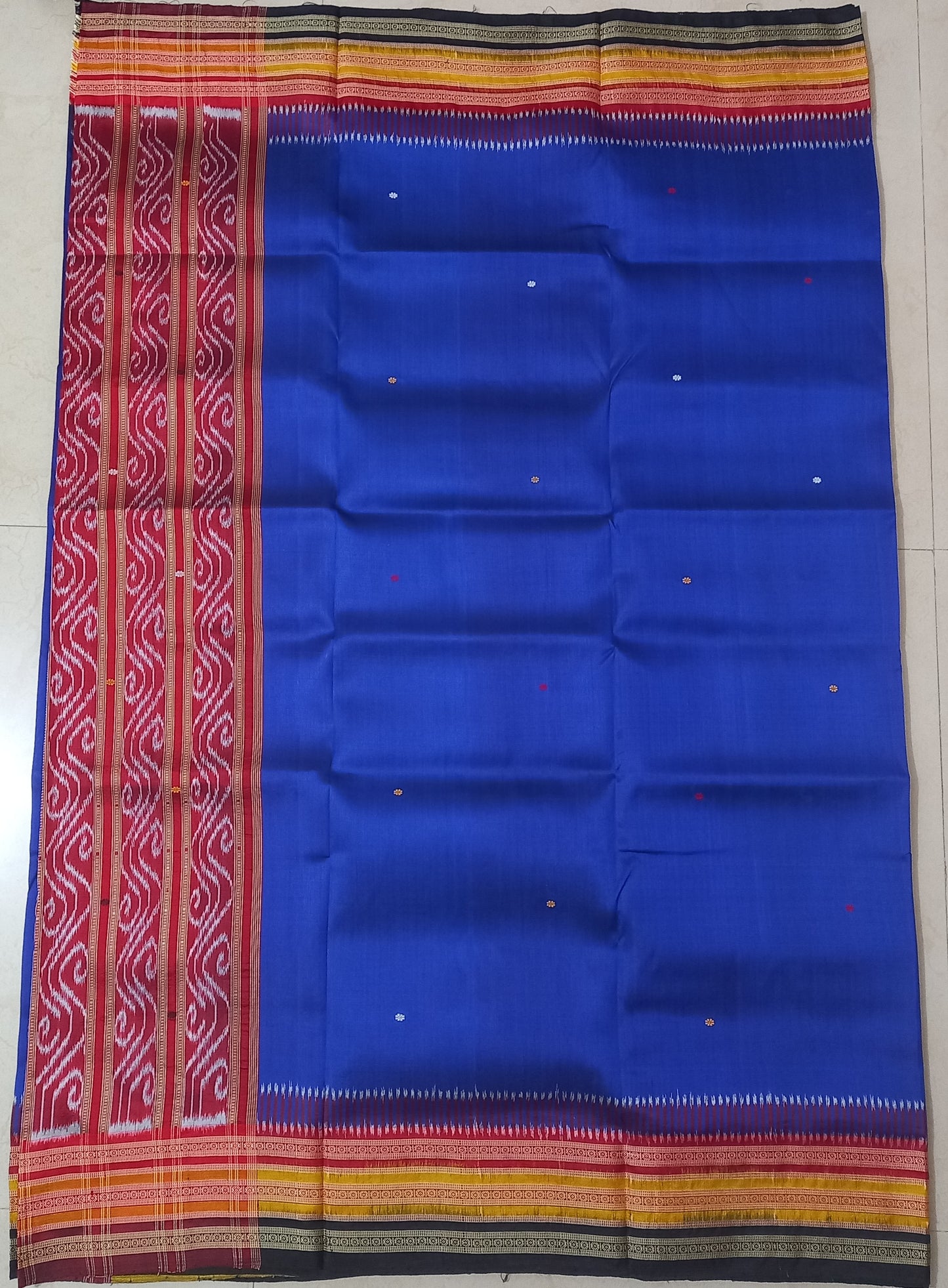 Odisha Handloom Ikat Silk Khandua new Motif traditional nuapatna saree