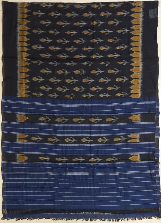 Traditional Sambalpuri handloom Bandha Ikat work Multi color cotton dupatta chunri for women