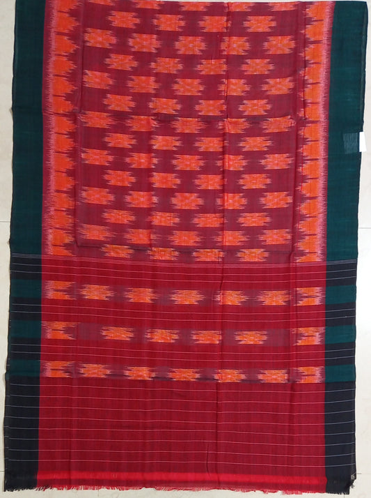 Simple Odisha Sambalpuri handloom cotton dupatta for everyday styling