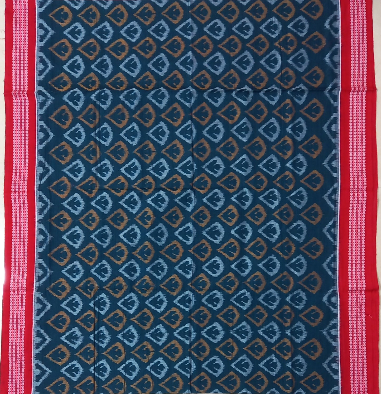 Buy Sambalpuri Ikat handloom Pure cotton multi color odisha bandha saree from Boudh